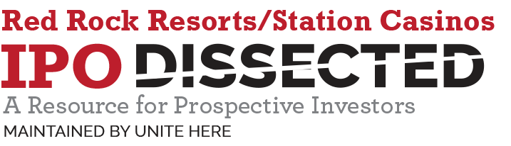 Red Rock Resort/Station Casinos IPO Dissected
