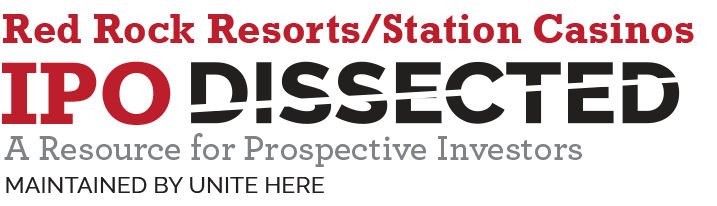 Red Rock Resort/Station Casinos IPO Dissected